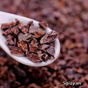 Cacao nibs (Cacao ngòi) - Món ăn vặt giúp bạn tươi trẻ mỗi ngày