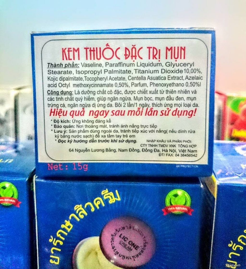 Mỹ Phẩm OVA Và LIC ONE  Chuyên  Mụn  Nám Tàng Nhang Trắng Da Tốt Nhất - 13