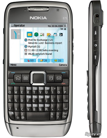 Nokia E71 Mới 100%. Bảo hành 12 tháng. 1 đổi 1 trong 1 tháng