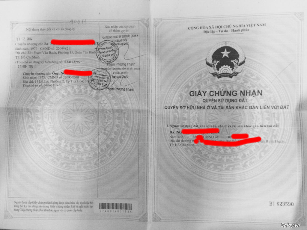 Bán đất p4, quận 8,tphcm