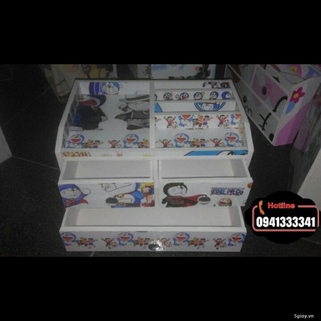 Kệ đựng mỹ phẩm trang điểm Handmade - 3