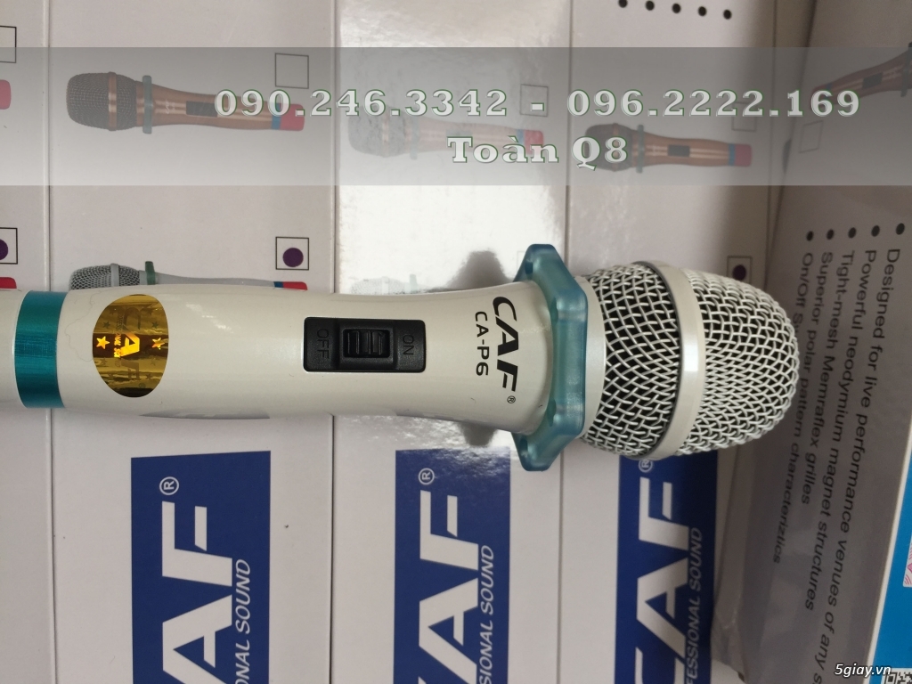 Mic không dây karaoke UGX9 II và đầu mic rời cho ae - 5