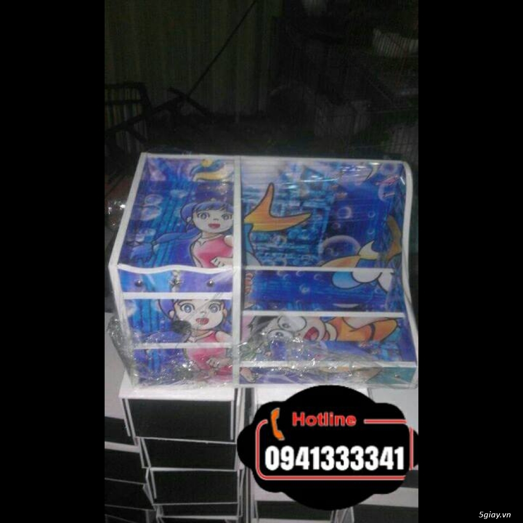 Kệ đựng mỹ phẩm trang điểm Handmade - 1