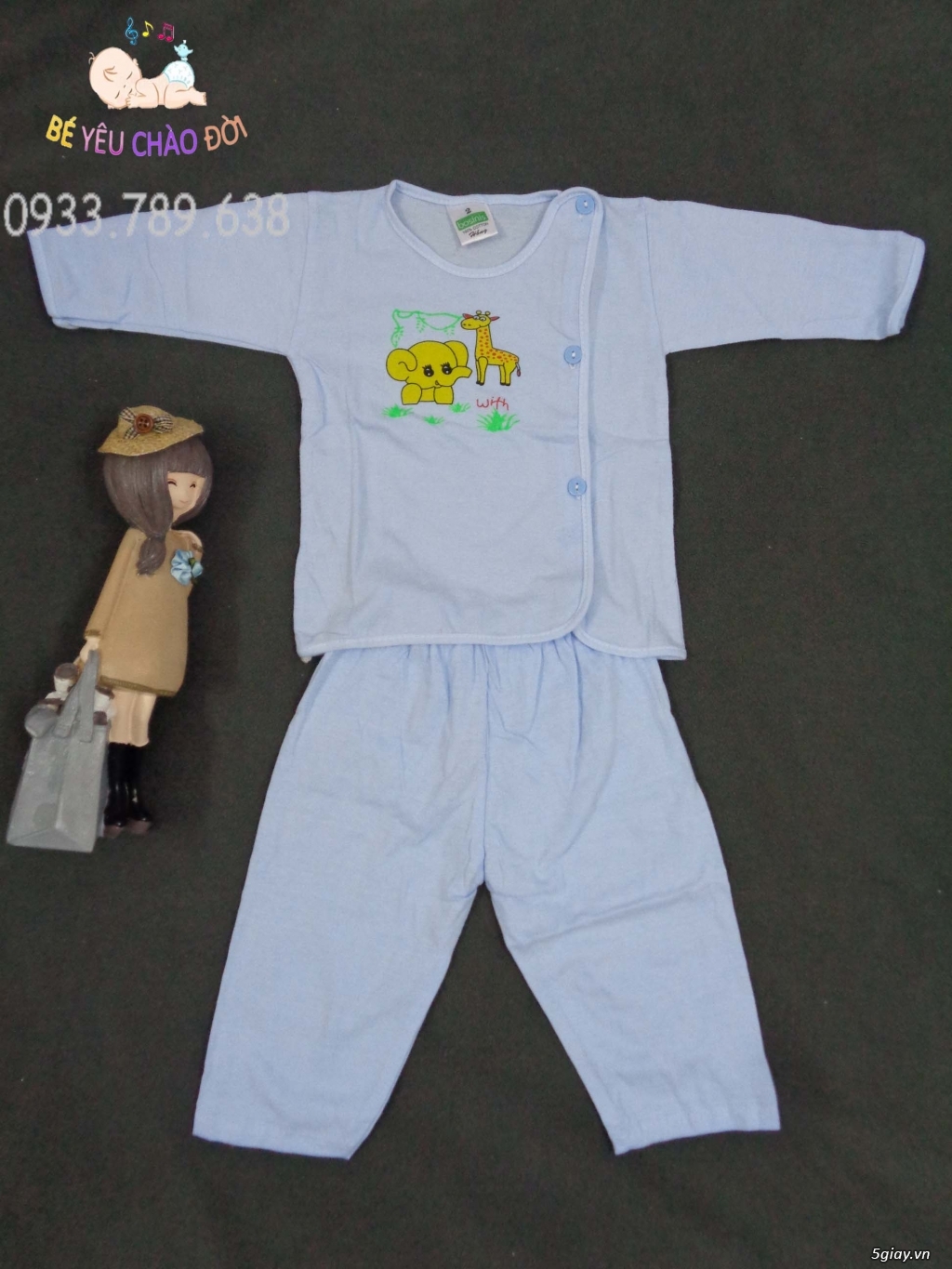 Set Quần áo cho bé sơ sinh 1-12 tháng - 8