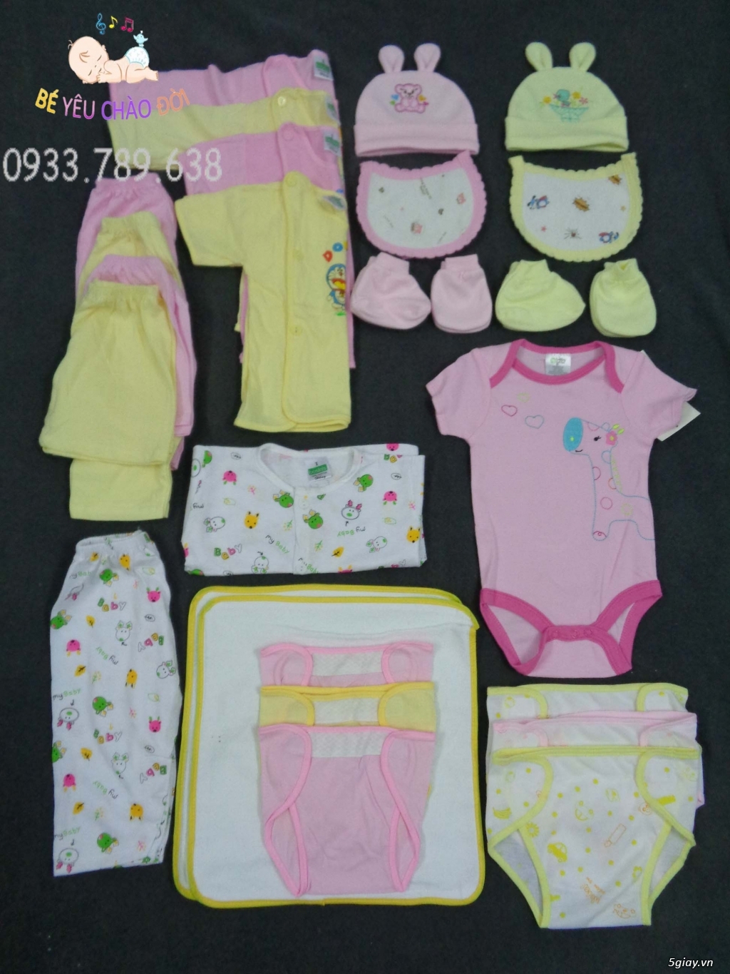 Set Quần áo cho bé sơ sinh 1-12 tháng - 26