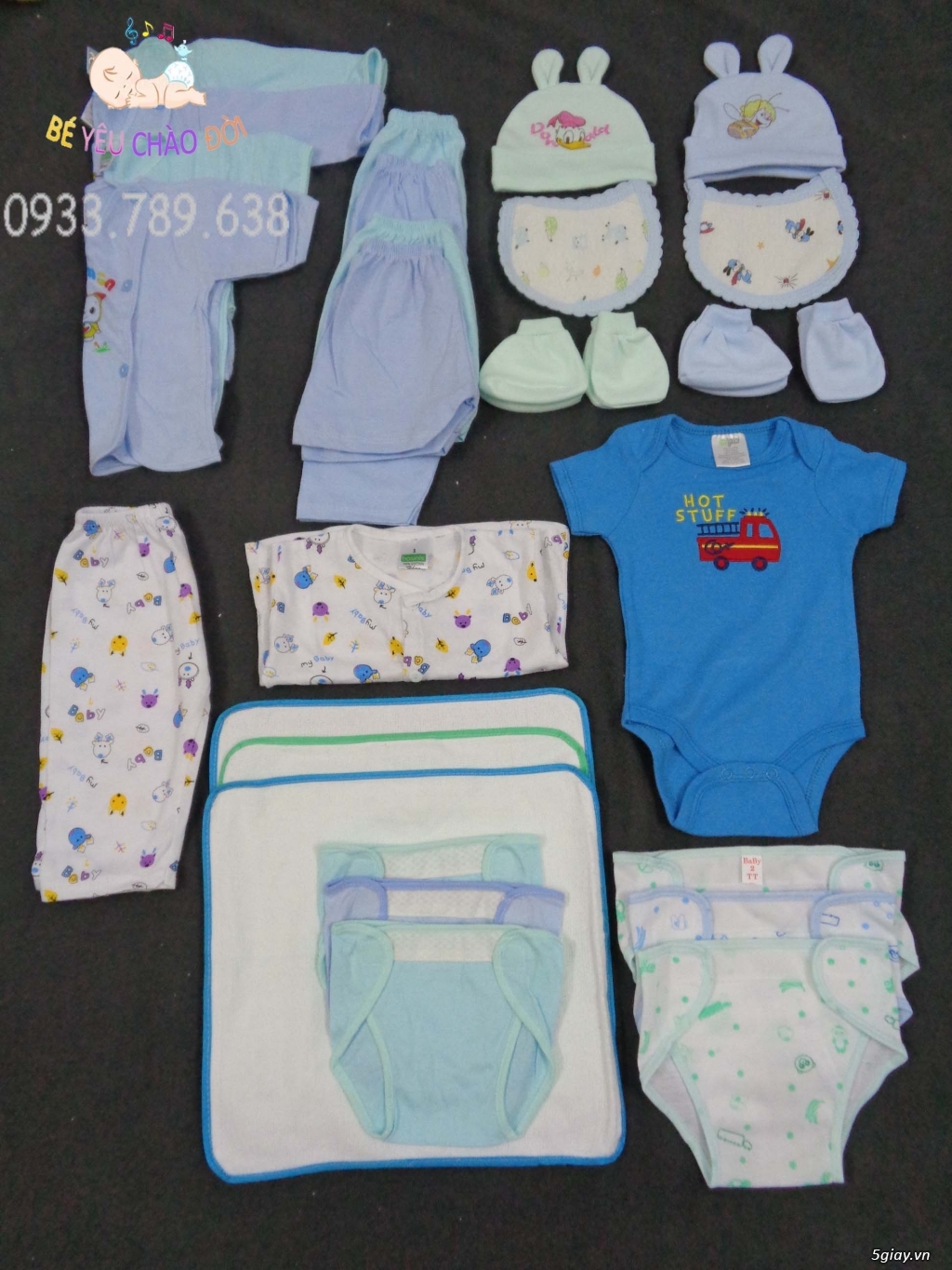 Set Quần áo cho bé sơ sinh 1-12 tháng - 27