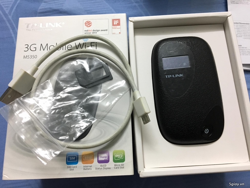 [HCM] bán 2 cục 3G mobile wifi M5350 và M5360