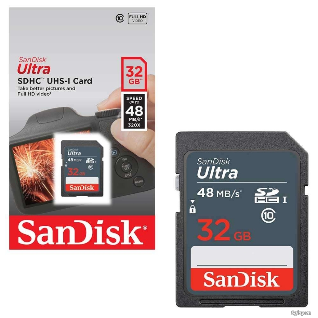 Thẻ SD Sandisk 8Gb và Thẻ SD Strontium 16Gb giá tốt nhất SG - 2