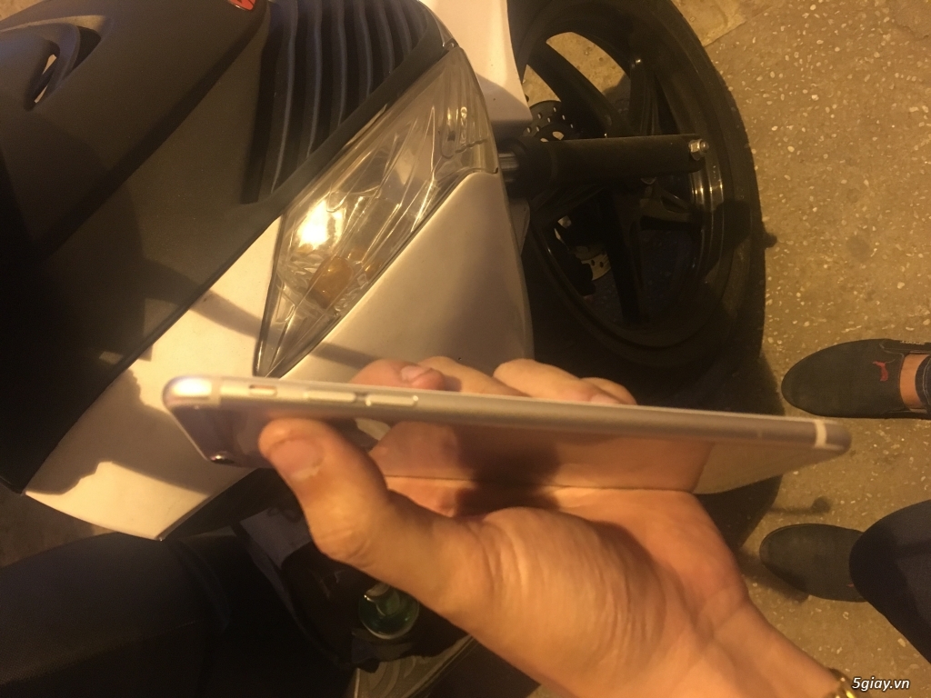 IPhone 6 Plus 16GB QT Silver cực đẹp . Máy zin . Pin tốt . Giá rẻ . - 1