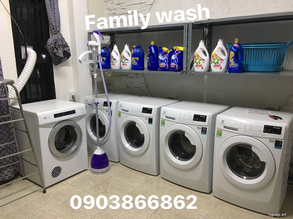 Tiệm giặt ủi cao cấp Family Wash, giao nhận tận nơi,3 siêu(nhanh sạch - 2