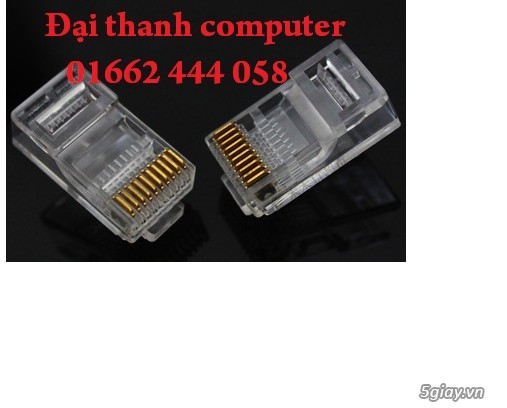 Đầu bấm Hạt mạng 10 Pin RJ50,Đầu bấm mạng 10 chân (1 hộp / 100 cái) - 4