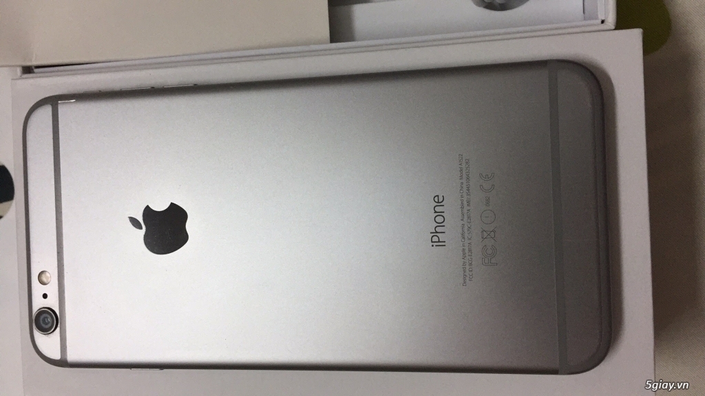 HCM cần bán iphone 6 plus 16Gb Đen ( Máy đẹp keng) có hộp - 1