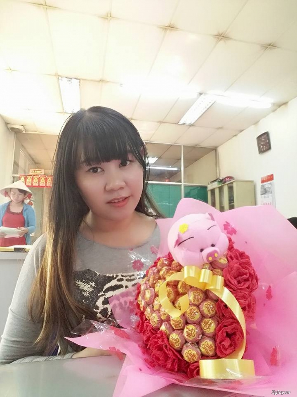 bó hoa kẹo mút cực cute - 21