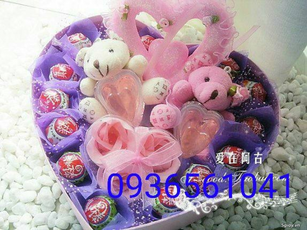 bó hoa kẹo mút cực cute - 18