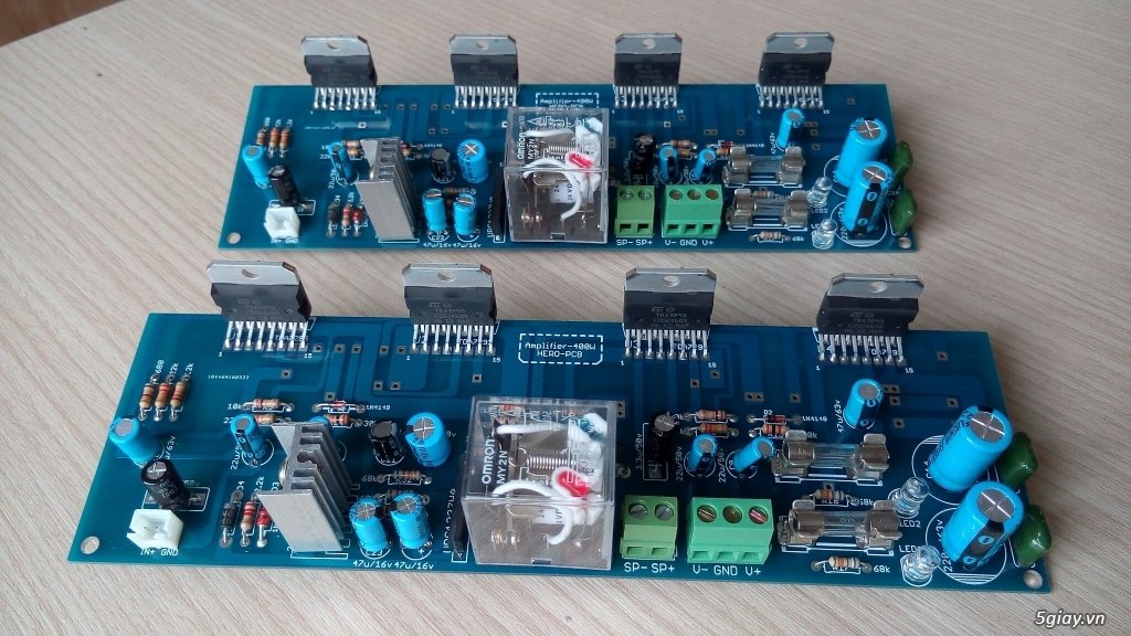 Board Ampli 100W x 2 kênh dùng TDA7294 - 9