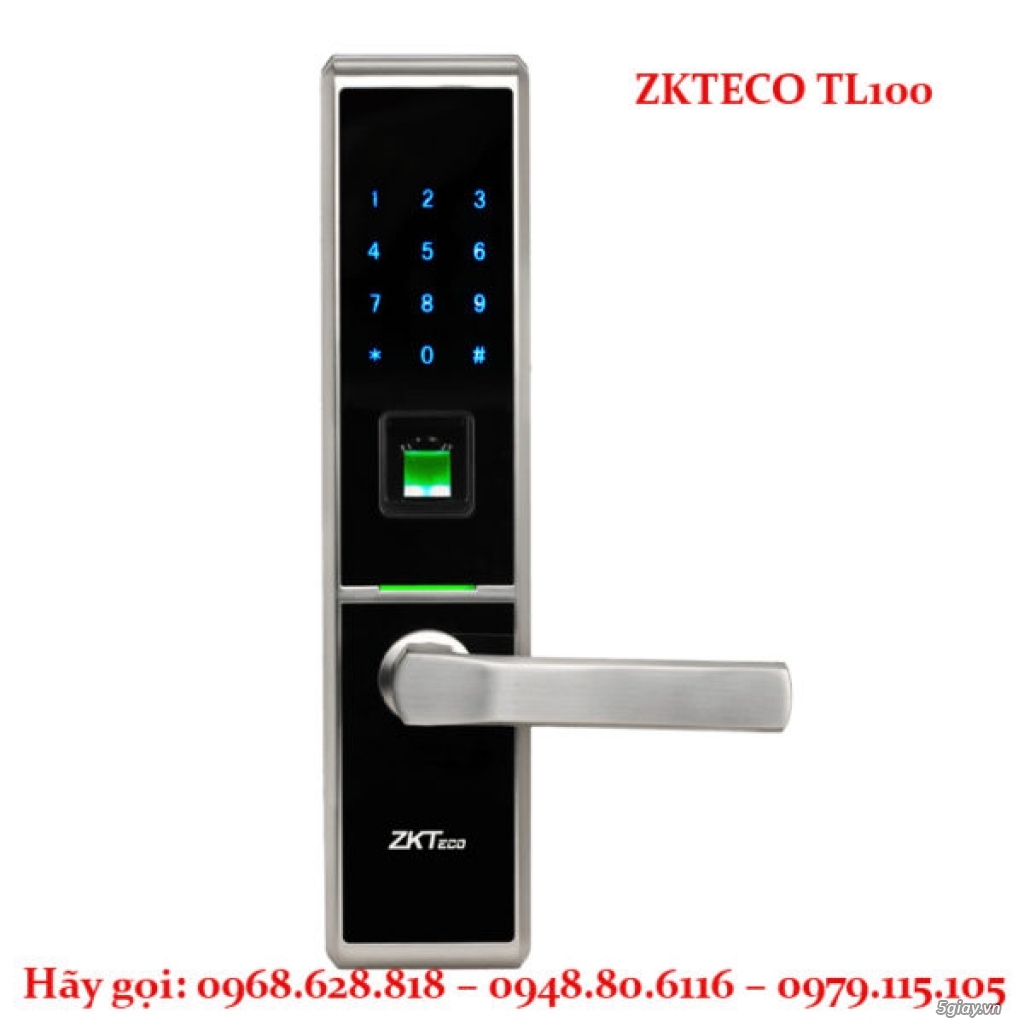 Khóa cửa vân tay ZKTECO TL100 (4in1)