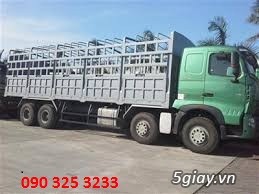 Bán Xe tải thùng 4 chân Howo 371, 375, A7 tải trọng 17-17,9 tấn 2016,