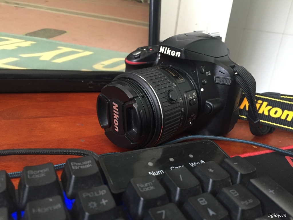 Cần bán máy ảnh Nikon D3300 + kit 18 55