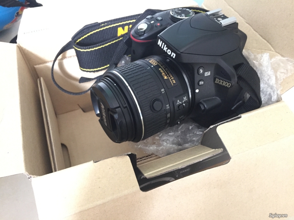 Cần bán máy ảnh Nikon D3300 + kit 18 55 - 2