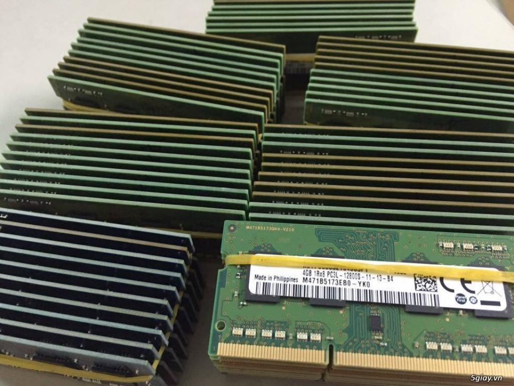 RAM Laptop các loại 1G, 2G, 4G, 8G