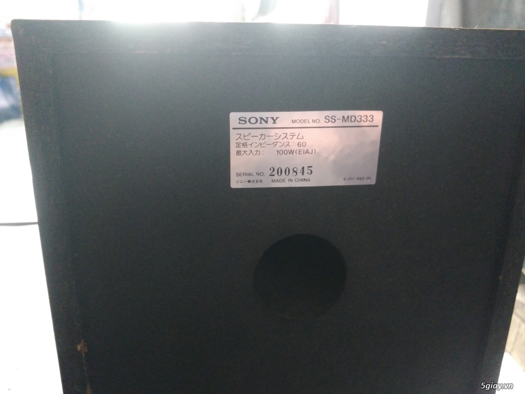 Dàn âm thanh mini Sony MD-333 - 1