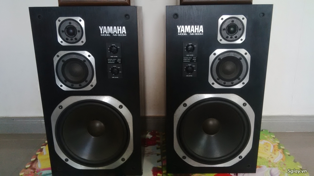 Loa Yamaha ns 500m công suất 200w thùng 5giay