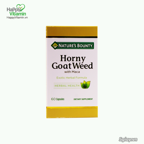 Vi N U Ng T Ng C Ng Sinh L Nam Horny Goat Weed Nature S Bounty Giay