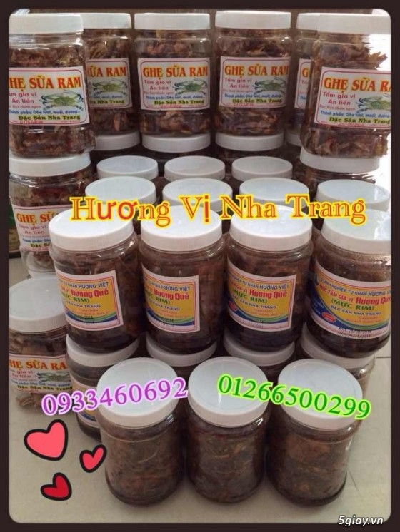 HCM - - Mực rim - Ghẹ sữa ram - Bánh Xoài Nha Trang | 5giay