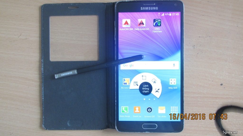 Note 4 Sam sung Viet Nam nguyên bản, full phụ kiện | 5giay