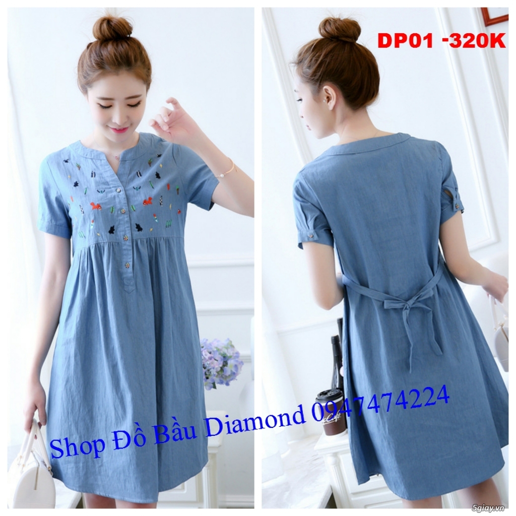 Đầm Bầu, Đồ Bầu Sau Sinh Cho Con Bú - Shop Diamond | 5Giay