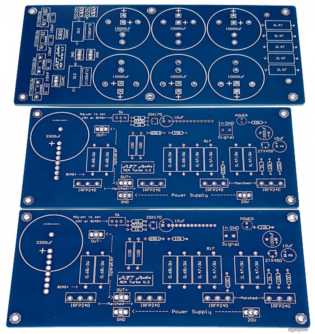 Linh kiện điện tử, PCB và DIY kit cho High-end Audio. ART Audio