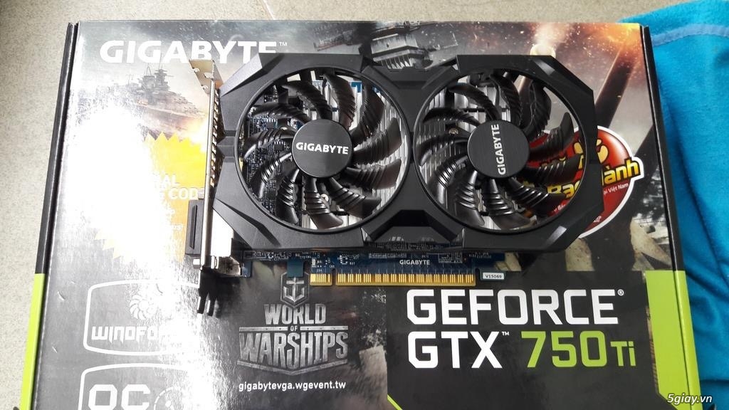 Card Màn Hình Vga Giga Gtx 750Ti | 5Giay