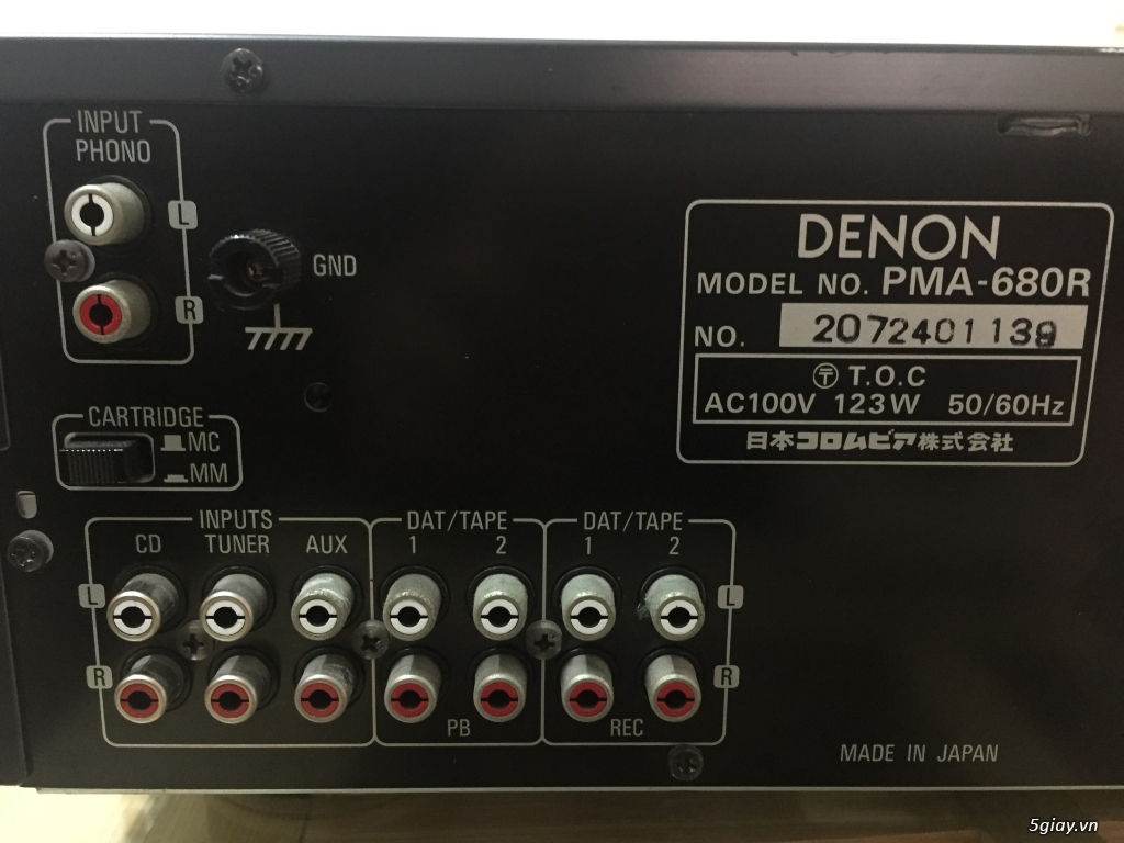 Amply Denon 680R - 1