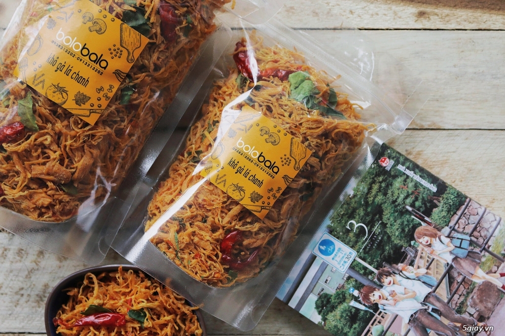 KHÔ GÀ LÁ CHANH HOMEMADE - BOLOBALA SHOP - 13
