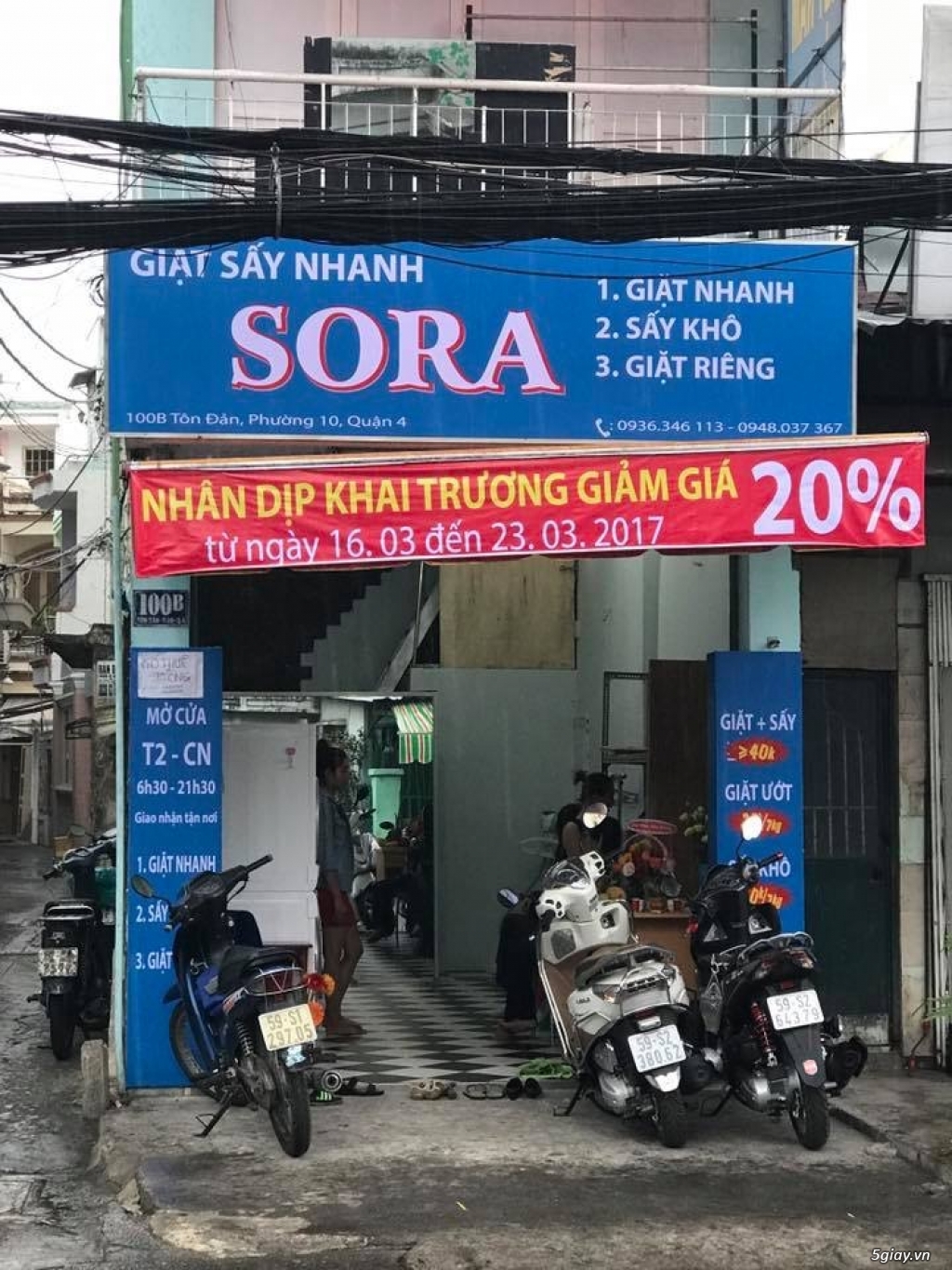 Tiệm giặt sấy SORA