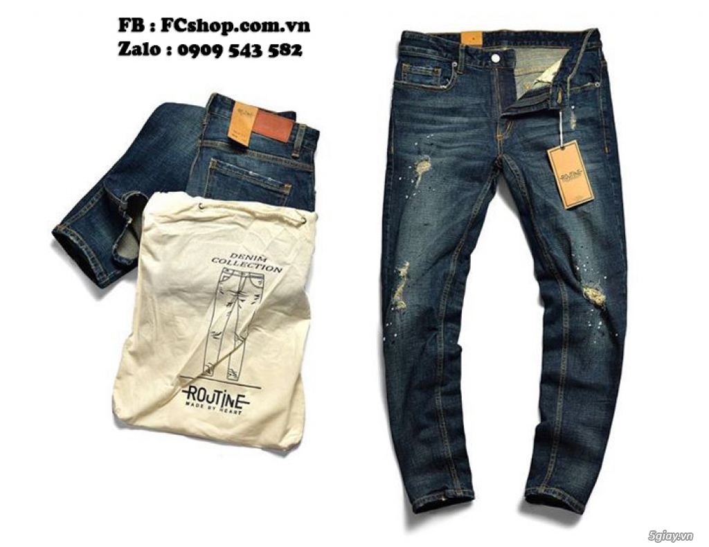 [TRÙM ĐỒ JEANS] - FCshop Chuyên quần jeans, sơmi jeans, khoác jeans .. - 19