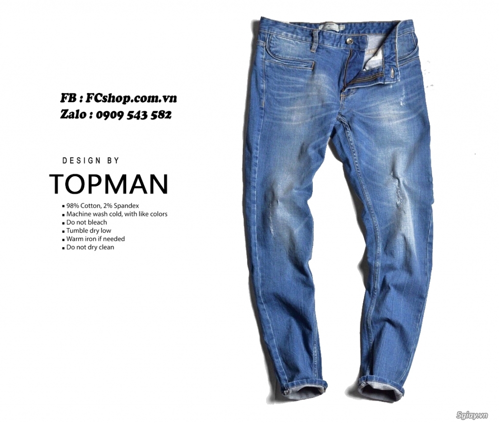 [TRÙM ĐỒ JEANS] - FCshop Chuyên quần jeans, sơmi jeans, khoác jeans .. - 16