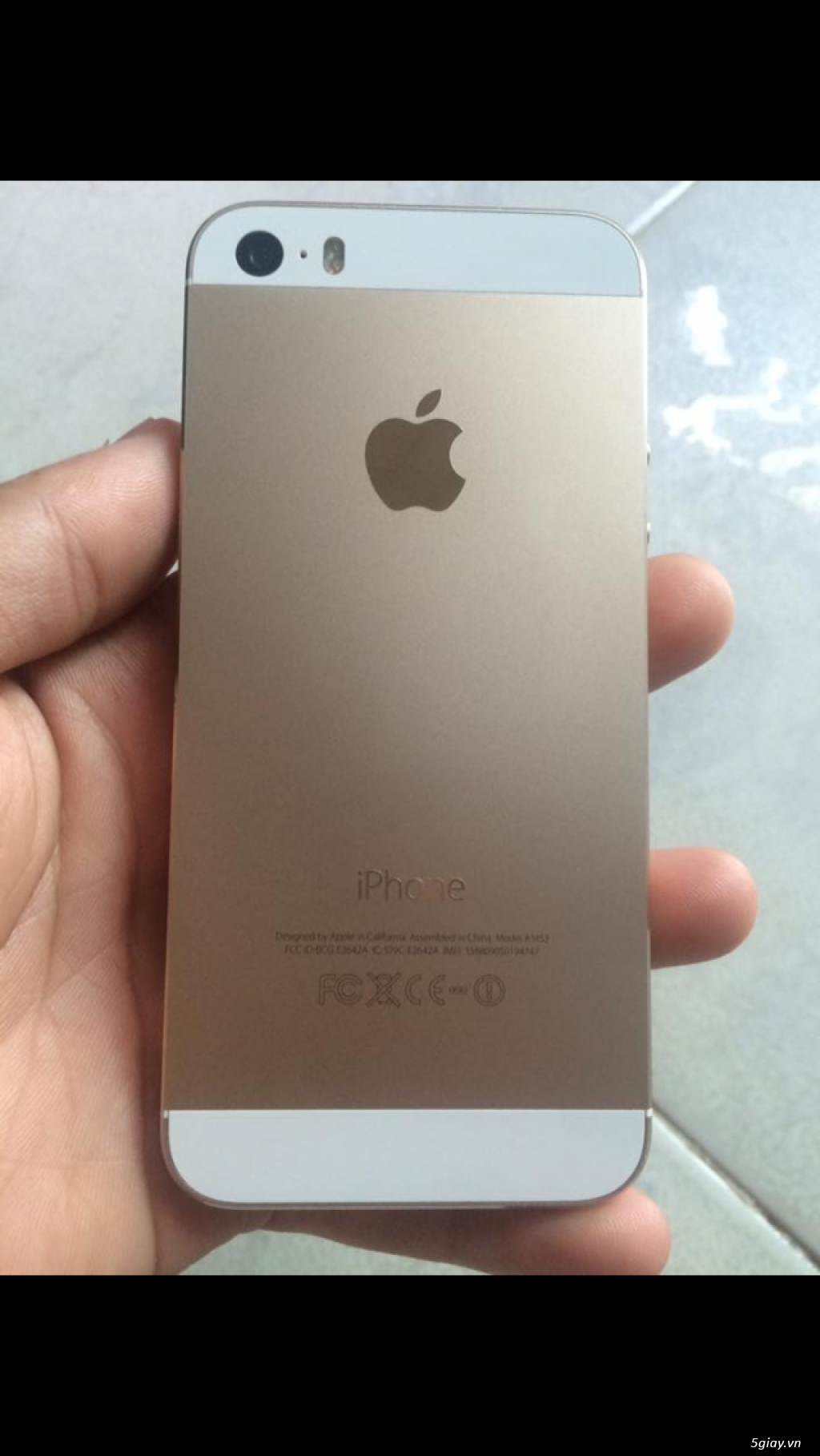 iPhone 5s 32g màu vàng gold - 3