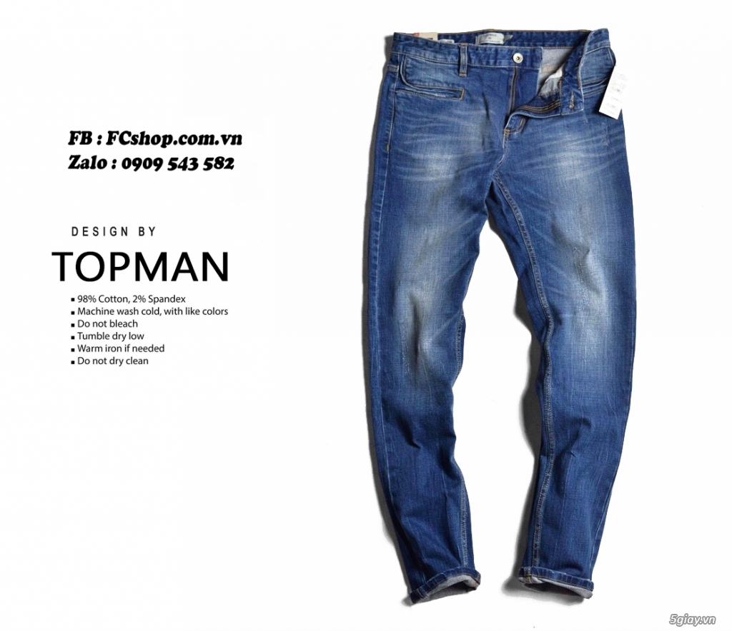 [TRÙM ĐỒ JEANS] - FCshop Chuyên quần jeans, sơmi jeans, khoác jeans .. - 15