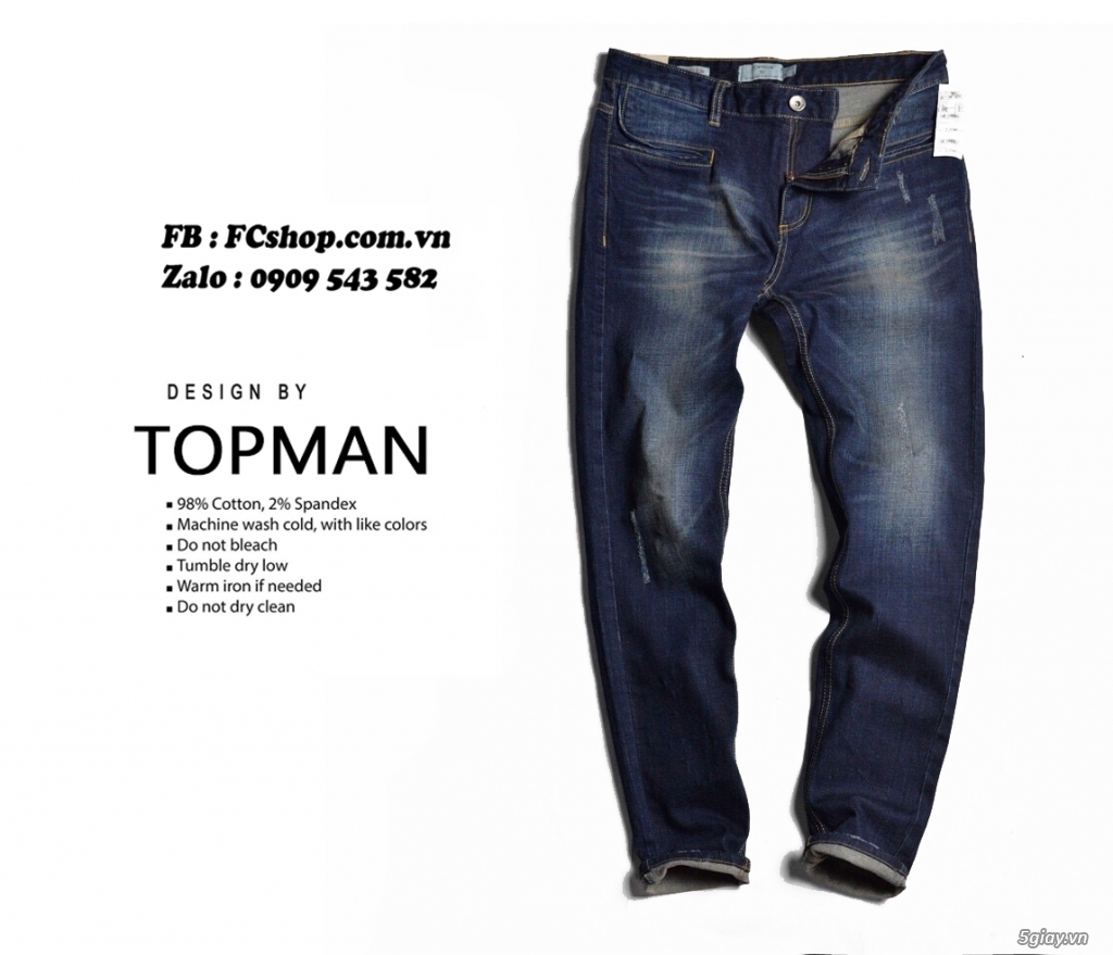 [TRÙM ĐỒ JEANS] - FCshop Chuyên quần jeans, sơmi jeans, khoác jeans .. - 14