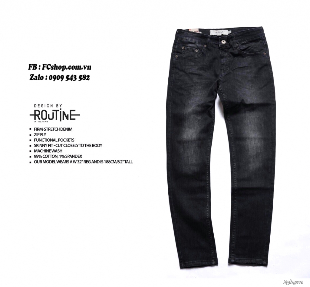 [TRÙM ĐỒ JEANS] - FCshop Chuyên quần jeans, sơmi jeans, khoác jeans .. - 11