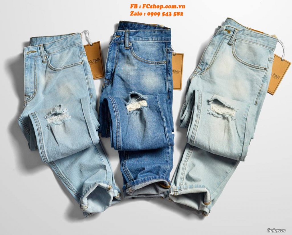 [TRÙM ĐỒ JEANS] - FCshop Chuyên quần jeans, sơmi jeans, khoác jeans .. - 31