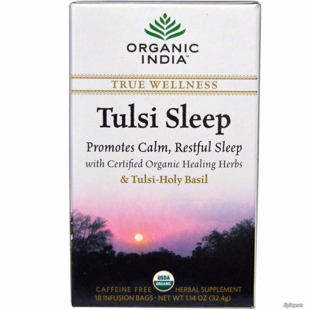 Trà Ngủ Ngon Tulsi Sleep Organic India