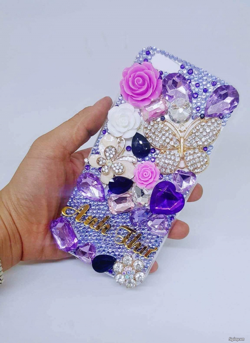 Ốp lưng đính đá, Ốp lưng hand made - 12