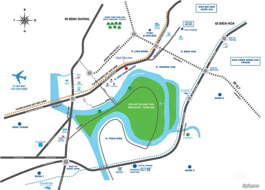 CĂN HỘ *OPAL SKYVIEW* MẶT TIỀN PHẠM VĂN ĐỒNG - Tiện Mua Ở - Dễ Đầu Tư - 10