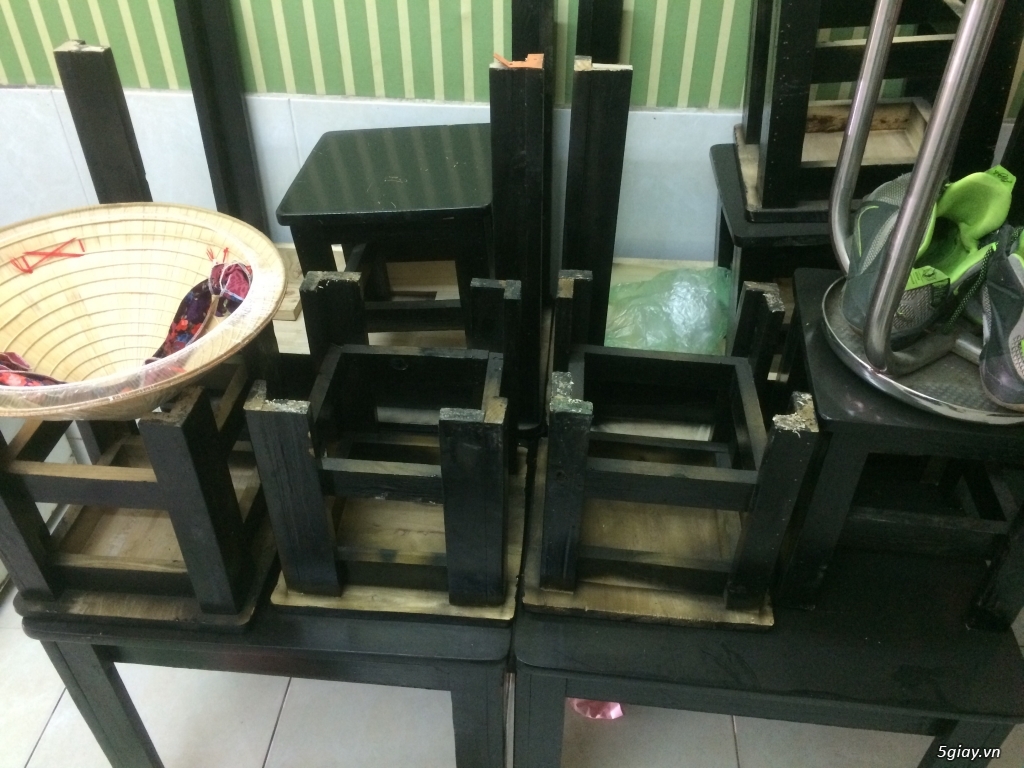 Bán bộ bàn ghế cafe và máy bào đá ! - 2
