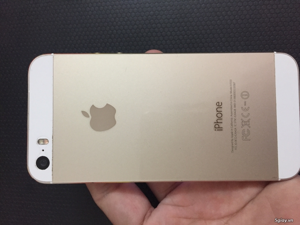 HCM-IP 5s gold 32gb zin all 3.800.000 | 5giay