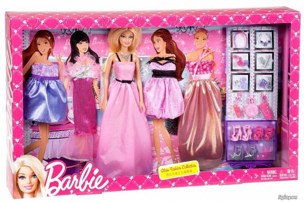 Búp bê barbie duyên dáng chính hãng giá rẻ 120k - 4