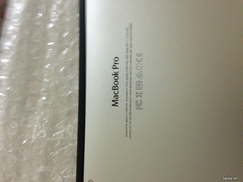 Mac pro retina 2015 i7 2.2ghz - 2