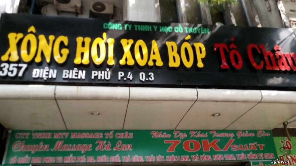SỞ MASSAGE – XÔNG HƠI – XOA BÓP TỐ CHÂU TUYỂN GẤP ! - 1